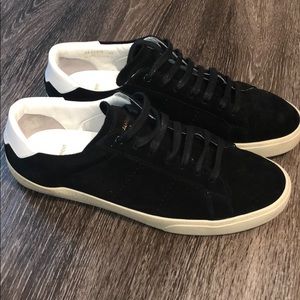 Saint Laurent Black Suede Sneakers Size 10 (43)